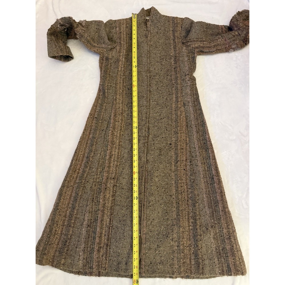 Vintage Marcia Phillips Weavings Coat Textured Wearable Art Artsy Boho - Picture 13 of 16